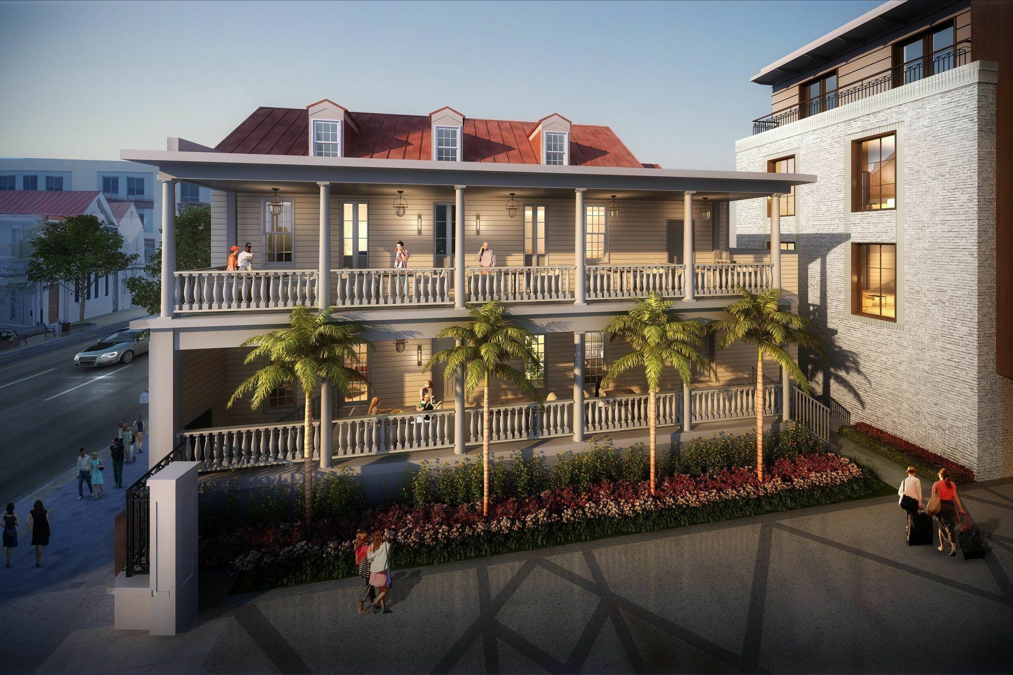 Hotel Bella Grace Charleston Bagian luar foto